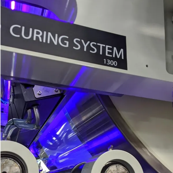 Hệ thống sấy UV LED Line tích hợp trên máy in công nghiệp - uvcuringvn