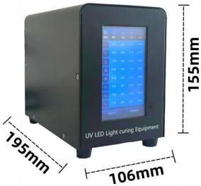 Màn hình cảm ứng điều khiển máy sấy UV LED điểm - uvcuringvn