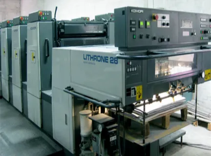 Hệ thống sấy UV LED tích hợp trên máy in Offset - uvcuringvn